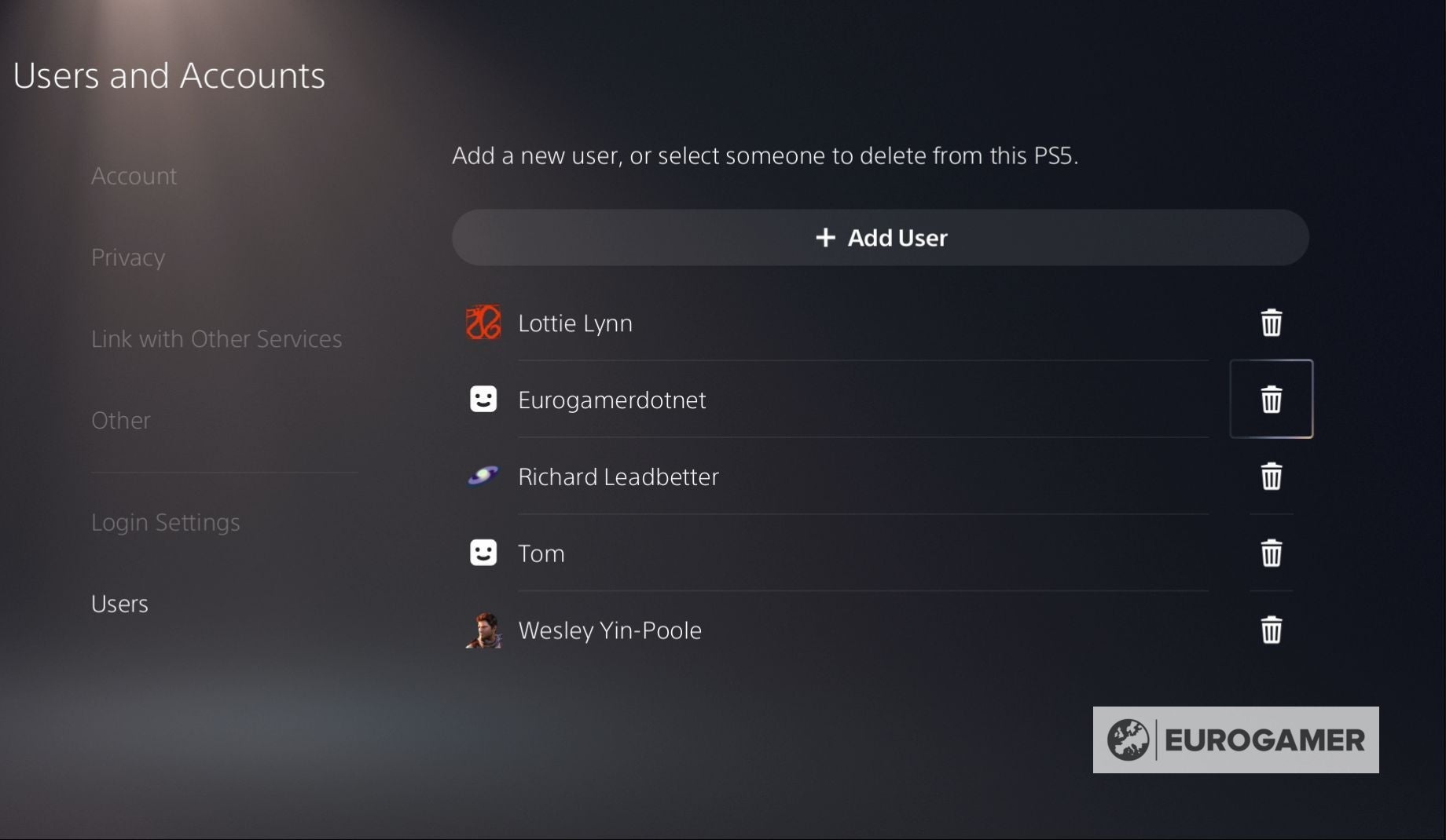 учетная запись ps5